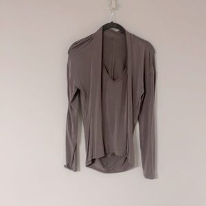 Dusky Purple Long Sleeve Top